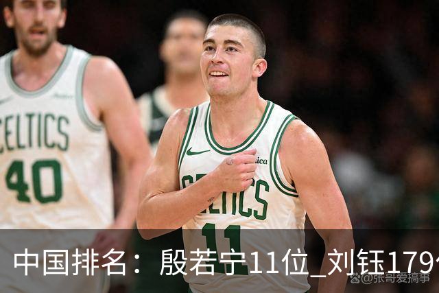 中国排名：殷若宁11位 刘钰179位许赢上涨2位